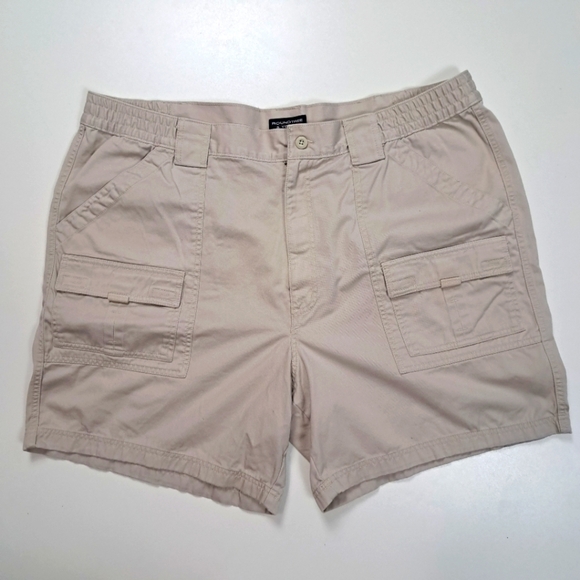 Roundtree & Yorke‎ men's shorts Size 48 brown with pockets - Picture 1 of 9